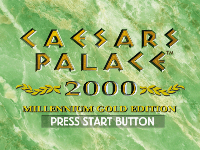 Caesars Palace 2000: Millennium Gold Edition screenshot 4 for Sega Dreamcast